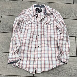 Stylish Plaid Button-Down Shirt for Kids